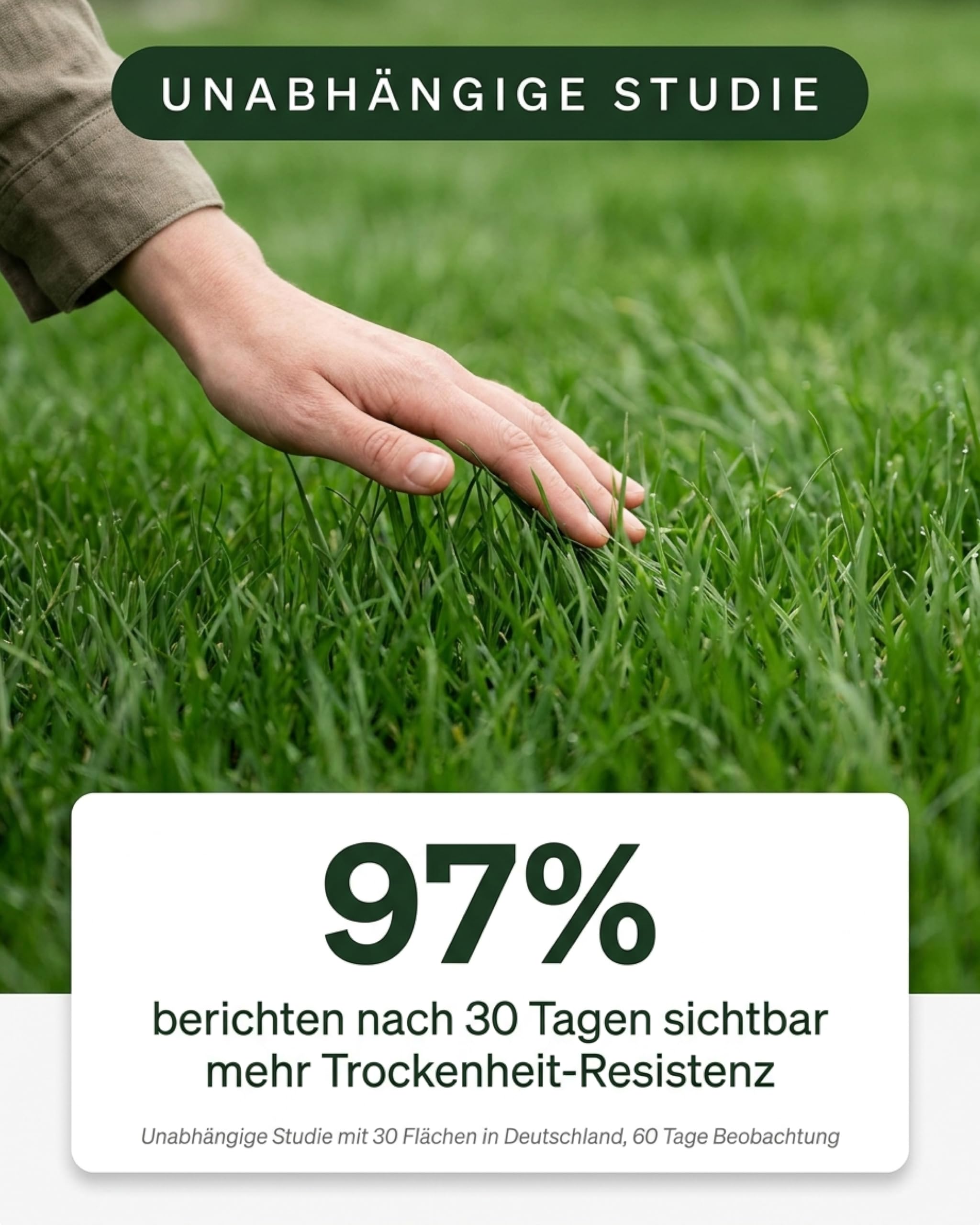 Organtic Sommerrasendünger 20kg, Dünger für sattgrünen Rasen, bekämpft Moos, für Streuwagen