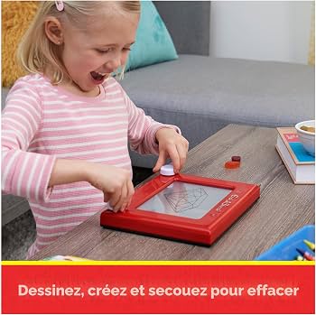 ETCH A SKETCH - Original Red Magic Screen - World's Favorite Drawing Toy NIB