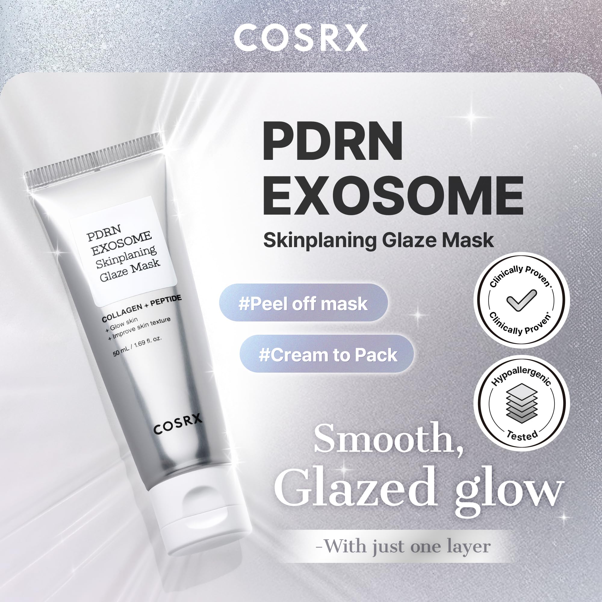 COSRX PDRN Overnight Mask - Glass Skin Glow -4