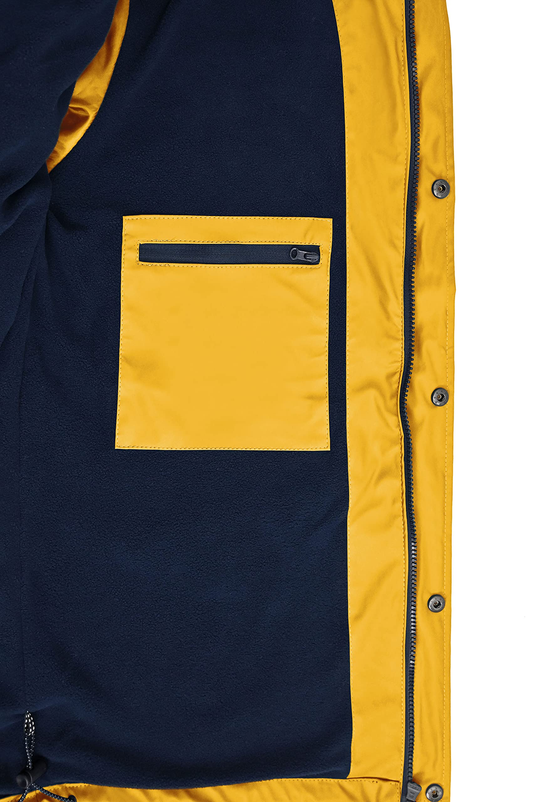 MADSea Herren Regenjacke Friesennerz warm mit Fleece gefüttert