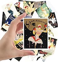 Vista 19 de Calcomanías grandes (24 piezas de 2.5 x 3.5 pulgadas) Whisky y Cognac Ads Posters Vintage Adverts