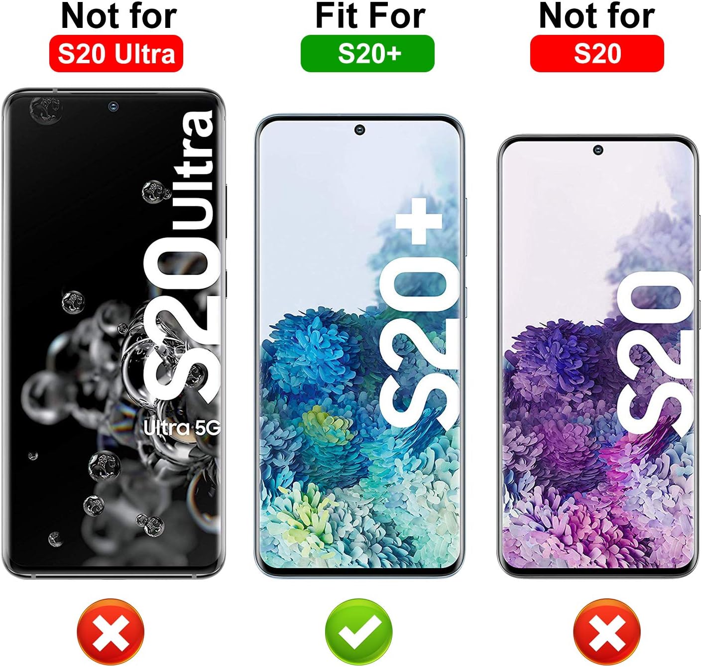 Lоwеѕt Prісе AMOVO Wallet Case Designed for Samsung Galaxy S20 Plus (2020) Detachable Card Slots Vegan Leather Flip Cover (S20Plus (6.7'') Brown)