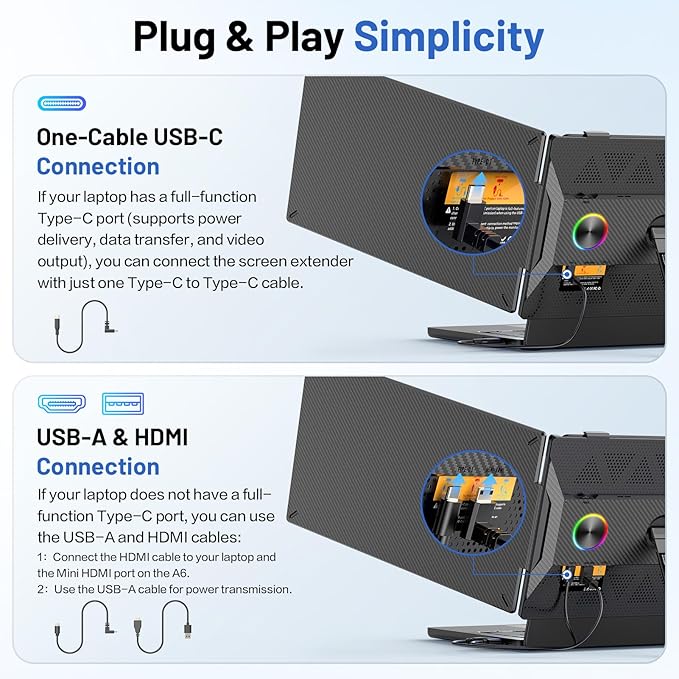 Monitor Extensor 14 FHD IPS miniatura 5
