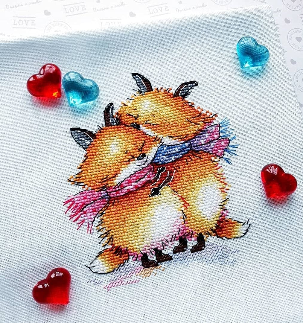 Counted Cross-Stitch kit Warmer Together -351 by MP Studia