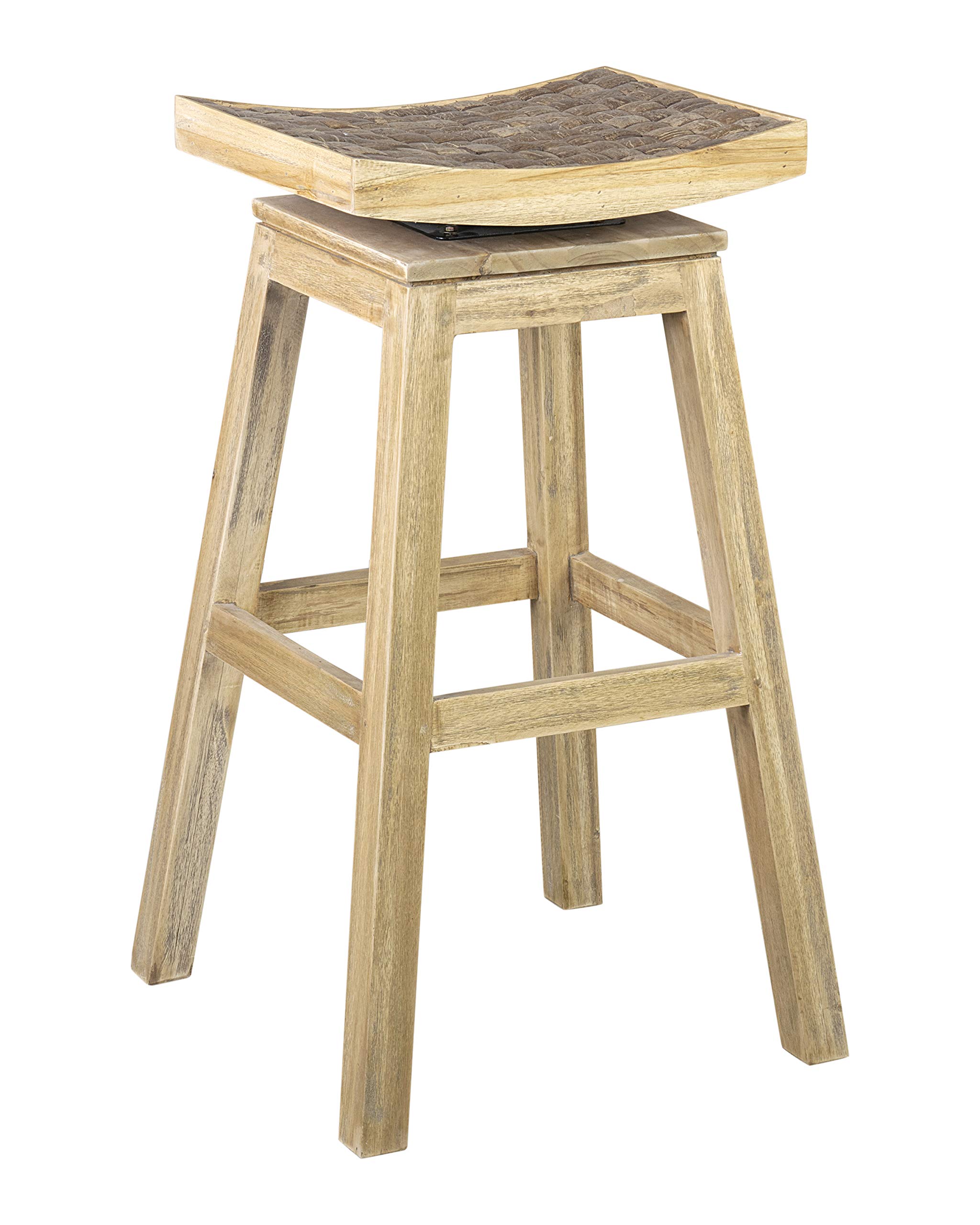 East at Main Jasmine barstool, Brown
