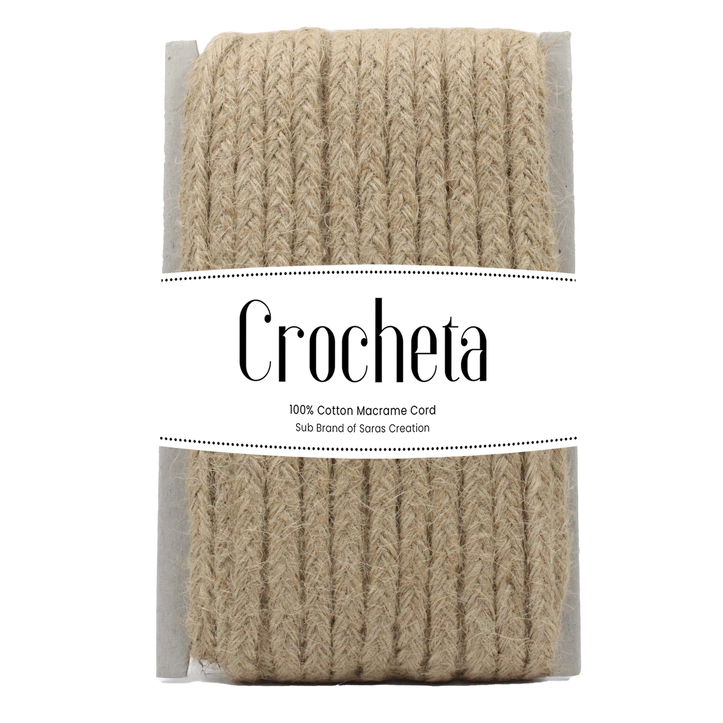 Bobbiny Natural Flat Braided Jute Twine Rope Linen Twine Rustic String Cord Rope DIY Rope Party Wedding Gift Wrapping Cords Thread and Other Projects | White | 7mm, 10 Meters — Amazon image 18