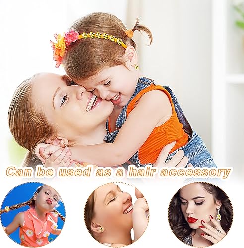 Miniatura 5 de 120 piezas diminutas de resina para decoración de abejas en forma de abeja, pequeños adornos de abeja de resina con parte trasera plana, decoración