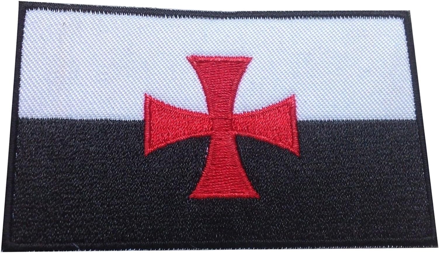 Tenky Patch Biker Cross Crusader Shield Tactical Templar Badge Army seal