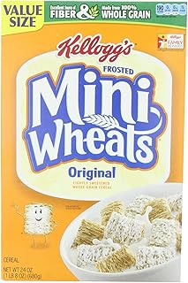 Kellogg's, Frosted Mini Wheats, Original Value Size, 24oz Box (Pack of 3)