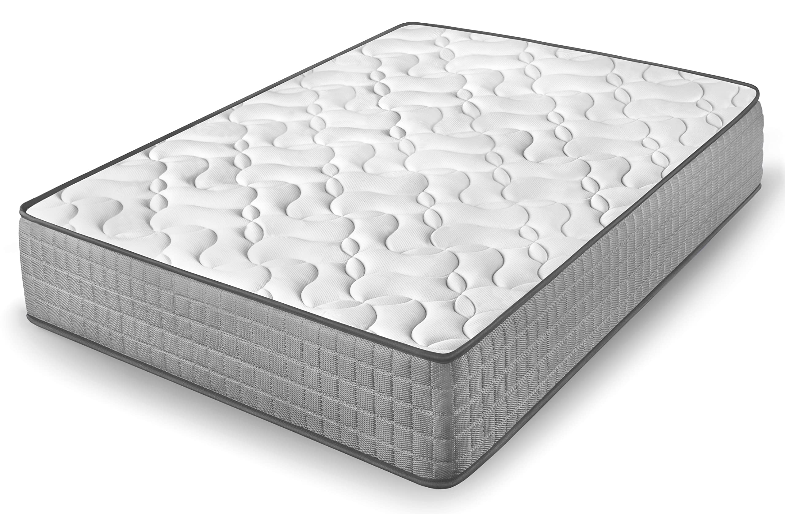 Colchón Viscoelástico Diamond Fresh + Somier Apolo con 5 Patas de 32 cm | Medida: 120x200 cm
