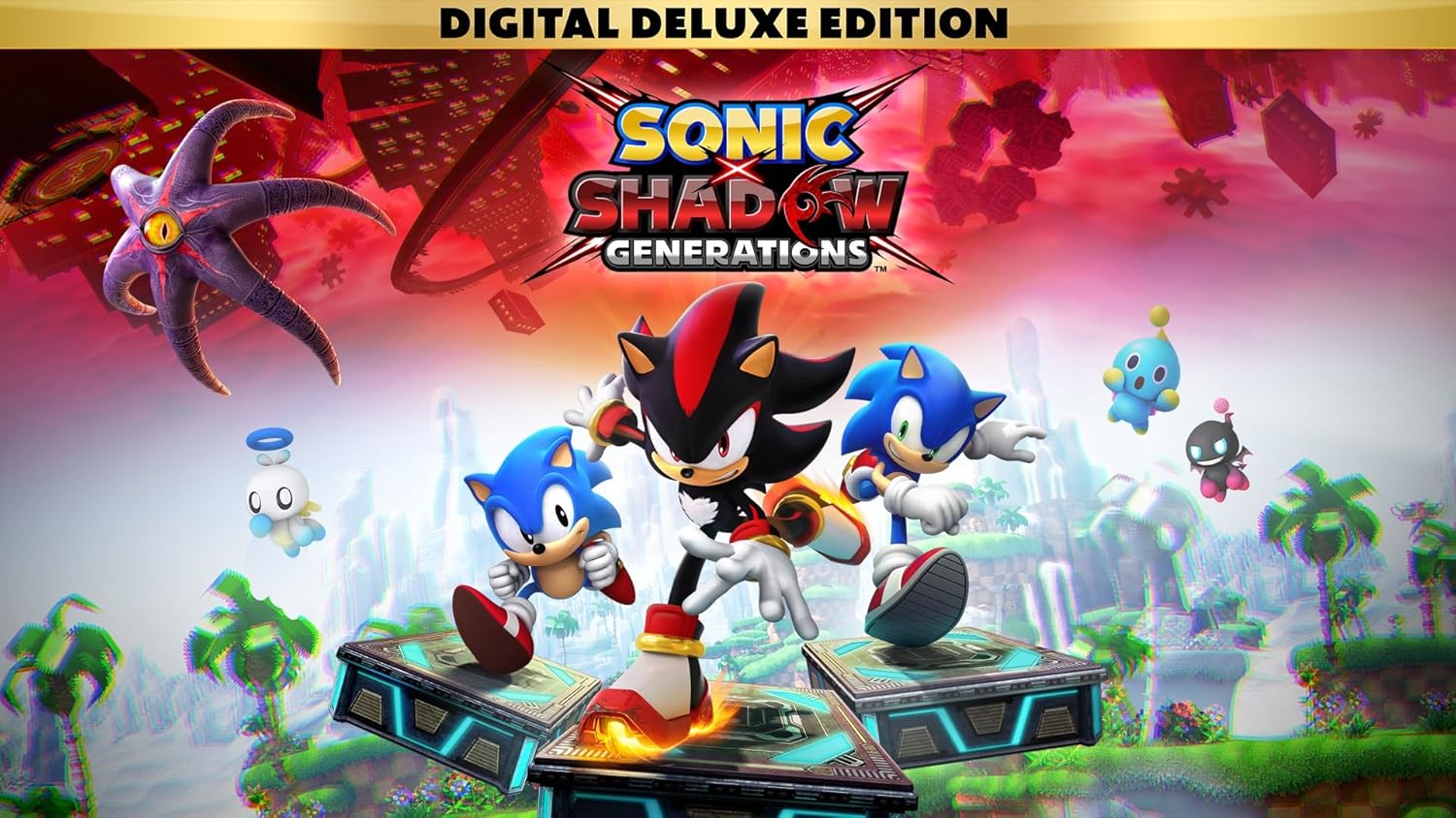SONIC X SHADOW GENERATIONS DIGITAL DELUXE EDITION - Nintendo Switch [Digital Code]