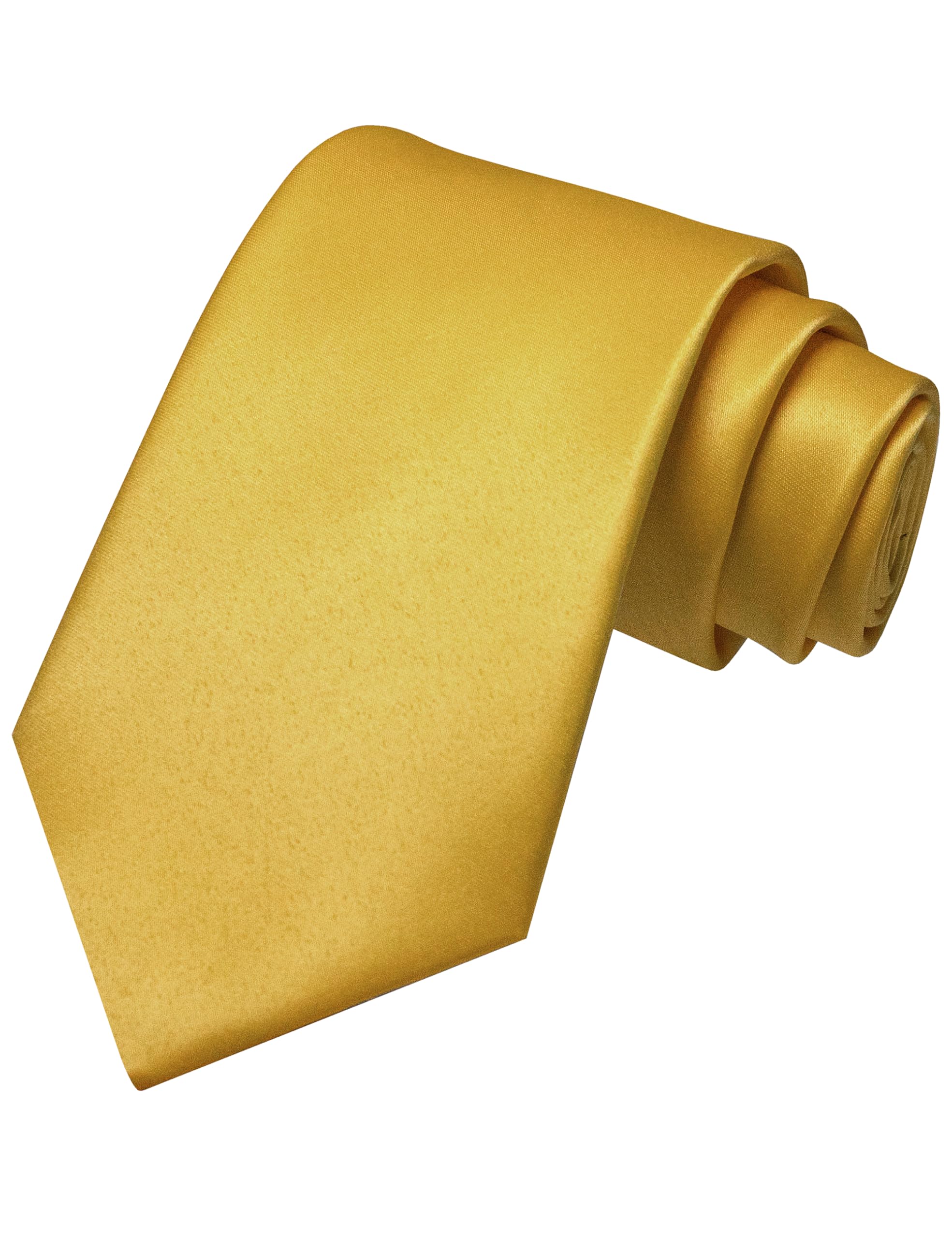 JEMYGINS Solid Color Tie Mens Necktie for Business and Wedding — view 14