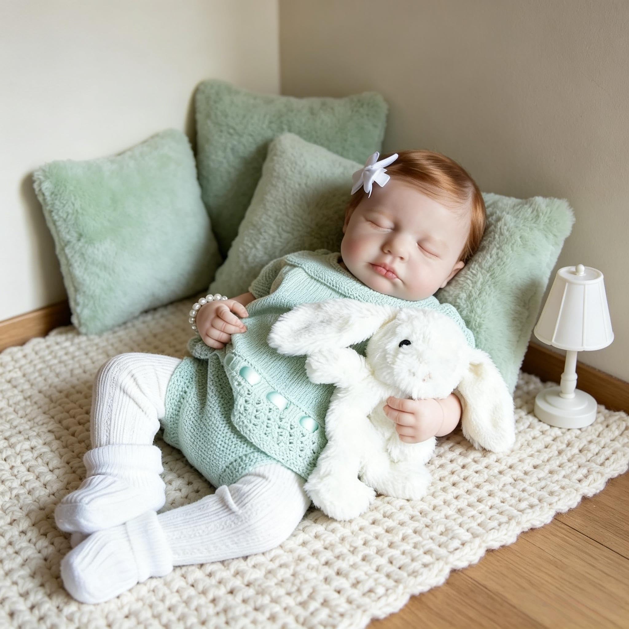 Realistyczne lalki Reborn Baby Dolls silikonowe na całe ciało, 50 cm, anatomicznie poprawna, dla dziewczynki, miękki winyl, realistyczna lalka noworodka, prawdziwe życie Reborn lalki z włosami