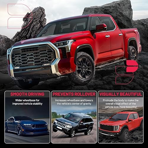 Miniatura 7 de BDFHYK Espaciadores de rueda de 1 pulgada, 6 pernos M14x1.5 y orificio de cubo de 4.252 in, compatible con Chevy Suburban Silverado Tahoe GMC Sierra