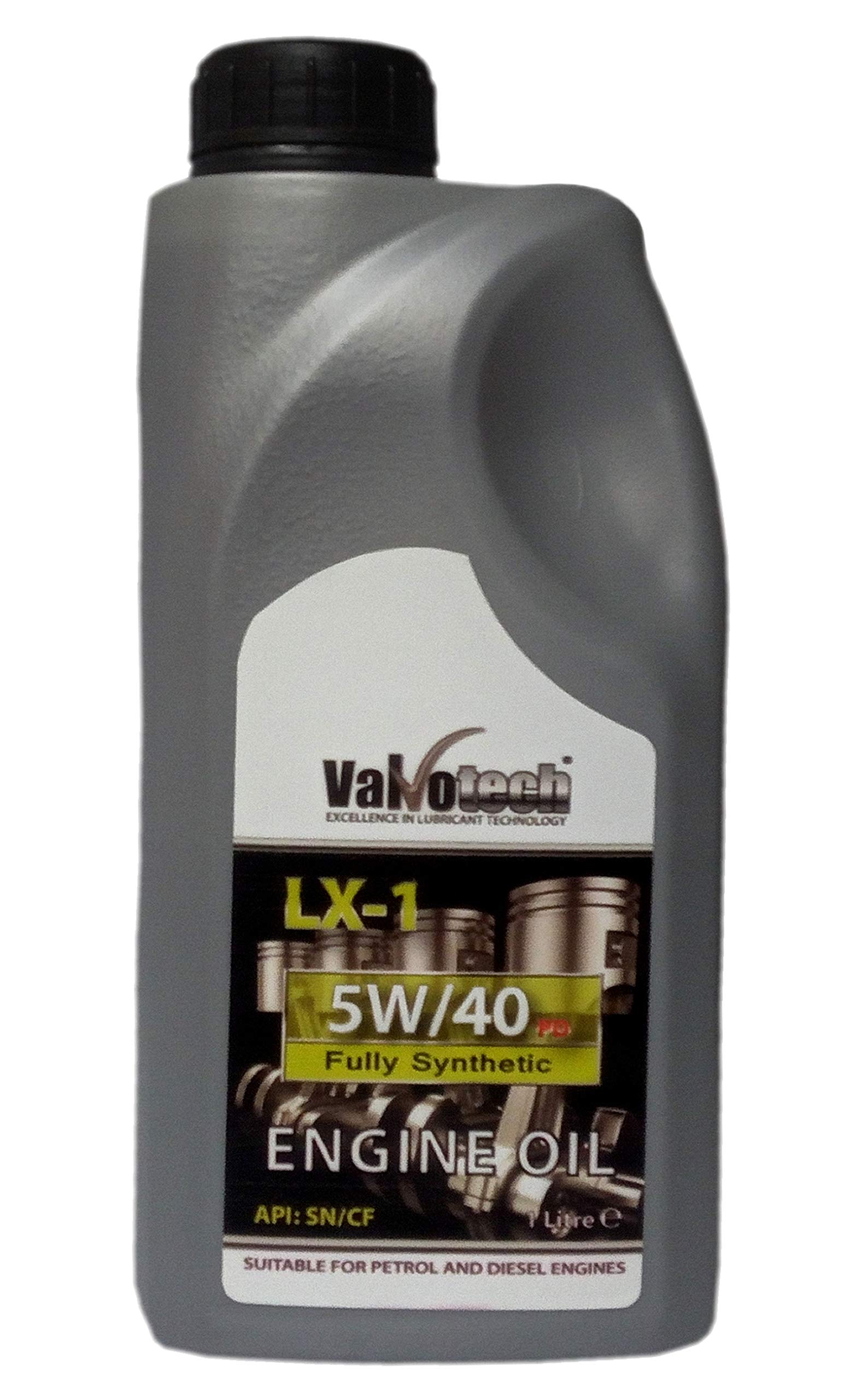 Valvotech PD/PI 5W/40 Fully Synthetic Engine Oil - 1 Litre