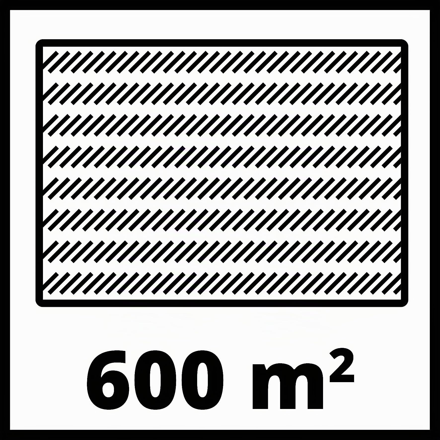 Einhell Elektro-Rasenmäher GC-EM 1500/36 (1500 W Carbon Power Motor, 36 cm Schnittbreite, 38 L Fangbox, für 600 m² Rasenflächen, Schnitthöhe 25-65 mm)