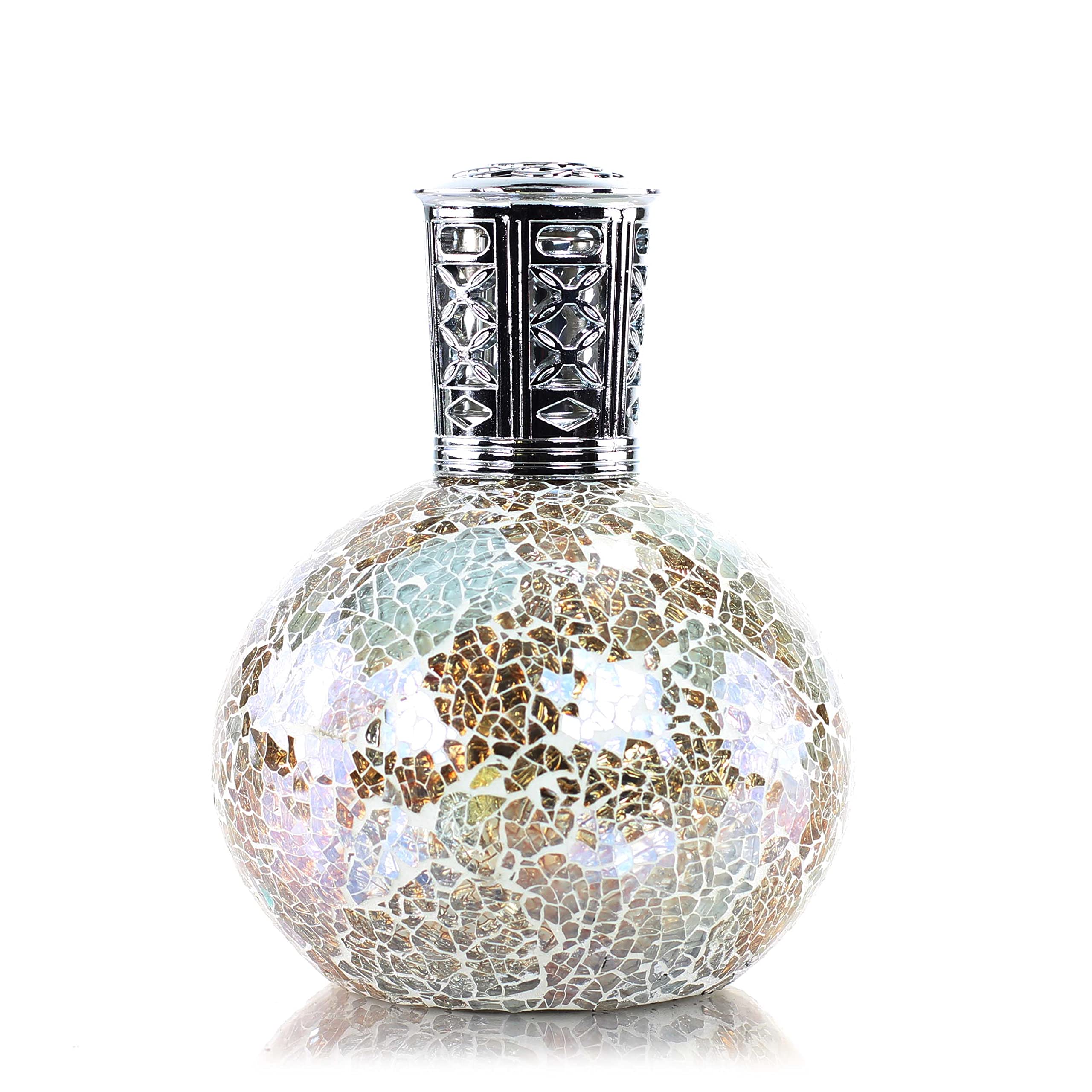 ASHLEIGH & BURWOOD Lámpara de fragancia de cristal extra grande de Aladdin's Cave Premium - Hecho a mano - Uso con aceite de fragancia - Potente y purificante - Diseño del hogar