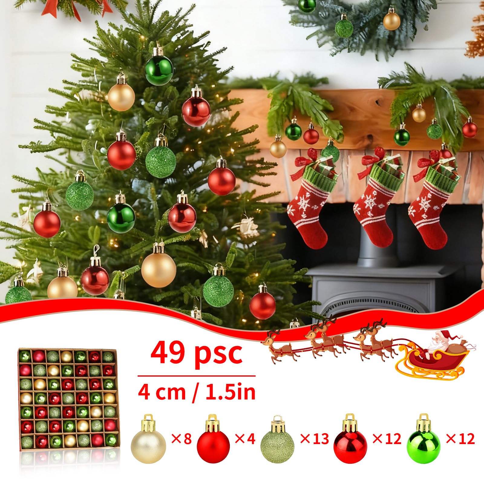 Plastic 30x kleine kunststof kerstballen goud 3 cm