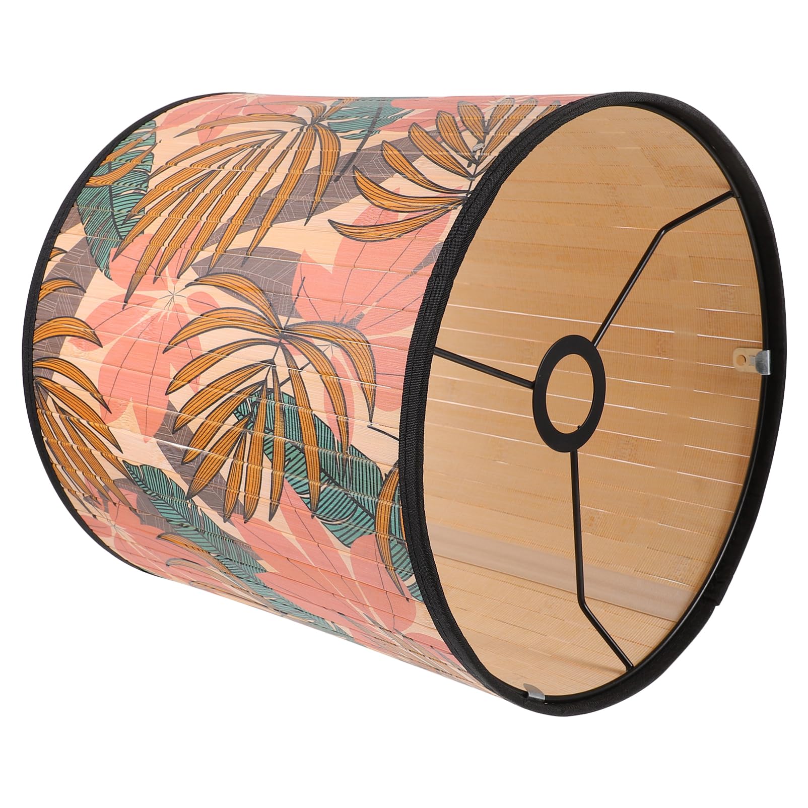 Pantalla de Lámpara Colgante de Bambú, Pantalla Decorativa Resistente y Ligera para Dormitorio y Restaurante