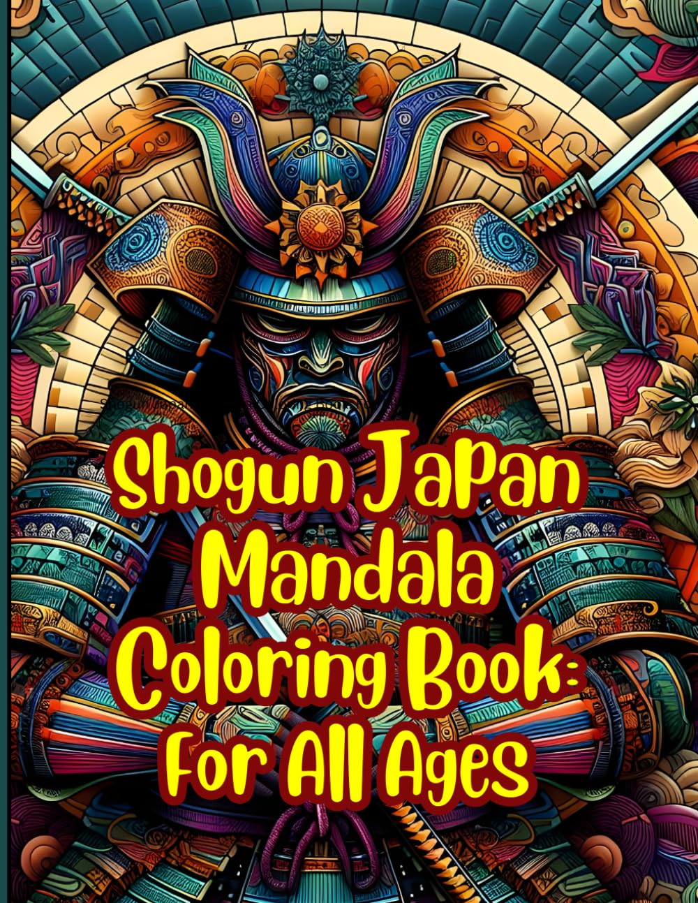 Shogun Japan Mandala Coloring Book For All Ages: Travel Back in Time and Color: A Shogun Japan Mandala Coloring Book for Teens and Adults