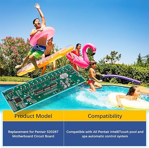 Miniatura 2 de E-cowlboy 520287 - Reemplazo universal para placa base de circuito para exteriores, se adapta a sistemas de control automático IntelliTouch piscina