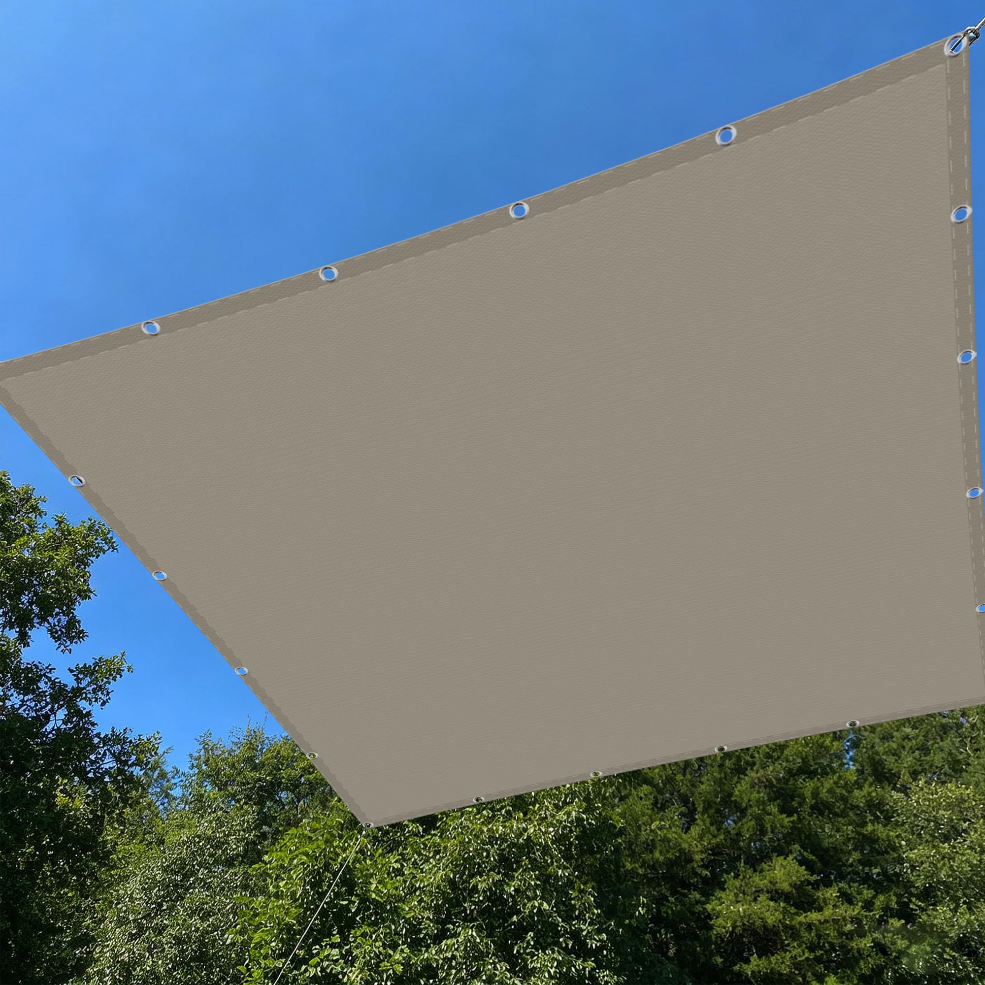 Voiles Ombrages Rectangulaire Toile Ombrage Jardin Terrasse Extérieur