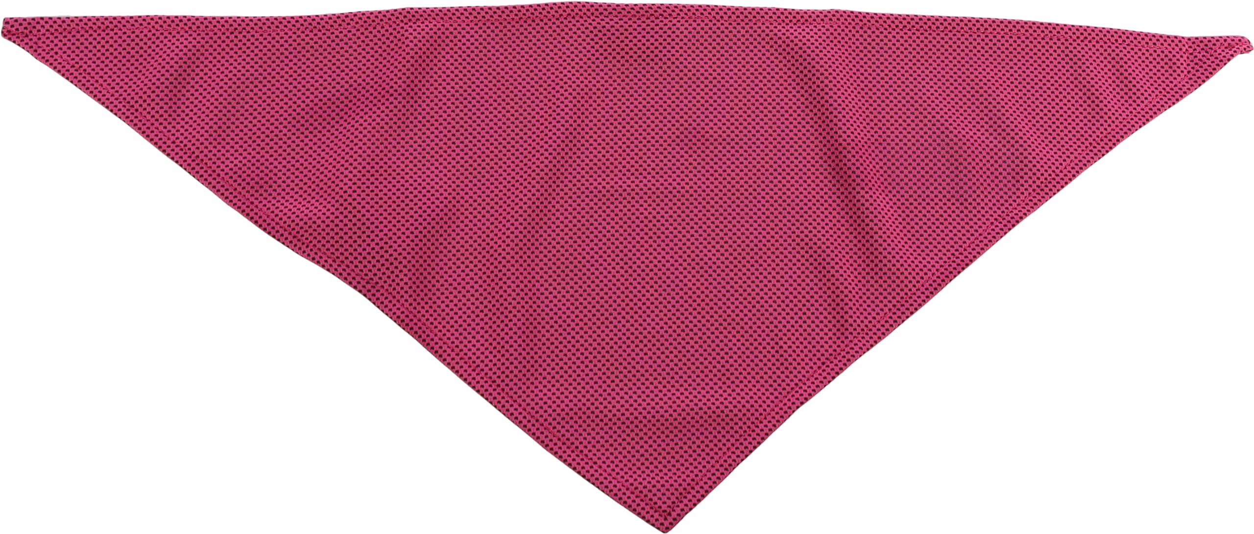 Cane Collare - bandana rinfrescante rosa S 52x22 cm - poliestere traspirante - effetto rinfrescante - 3 strati - assorbente - estate - tipo tappetino refrigerante cane