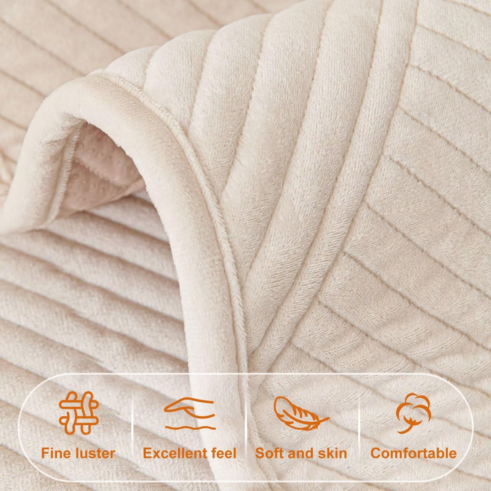 QHAIYYBF Soft Flannel Sofa Covers Washable, New Sofa Cushion Covers - Image 8