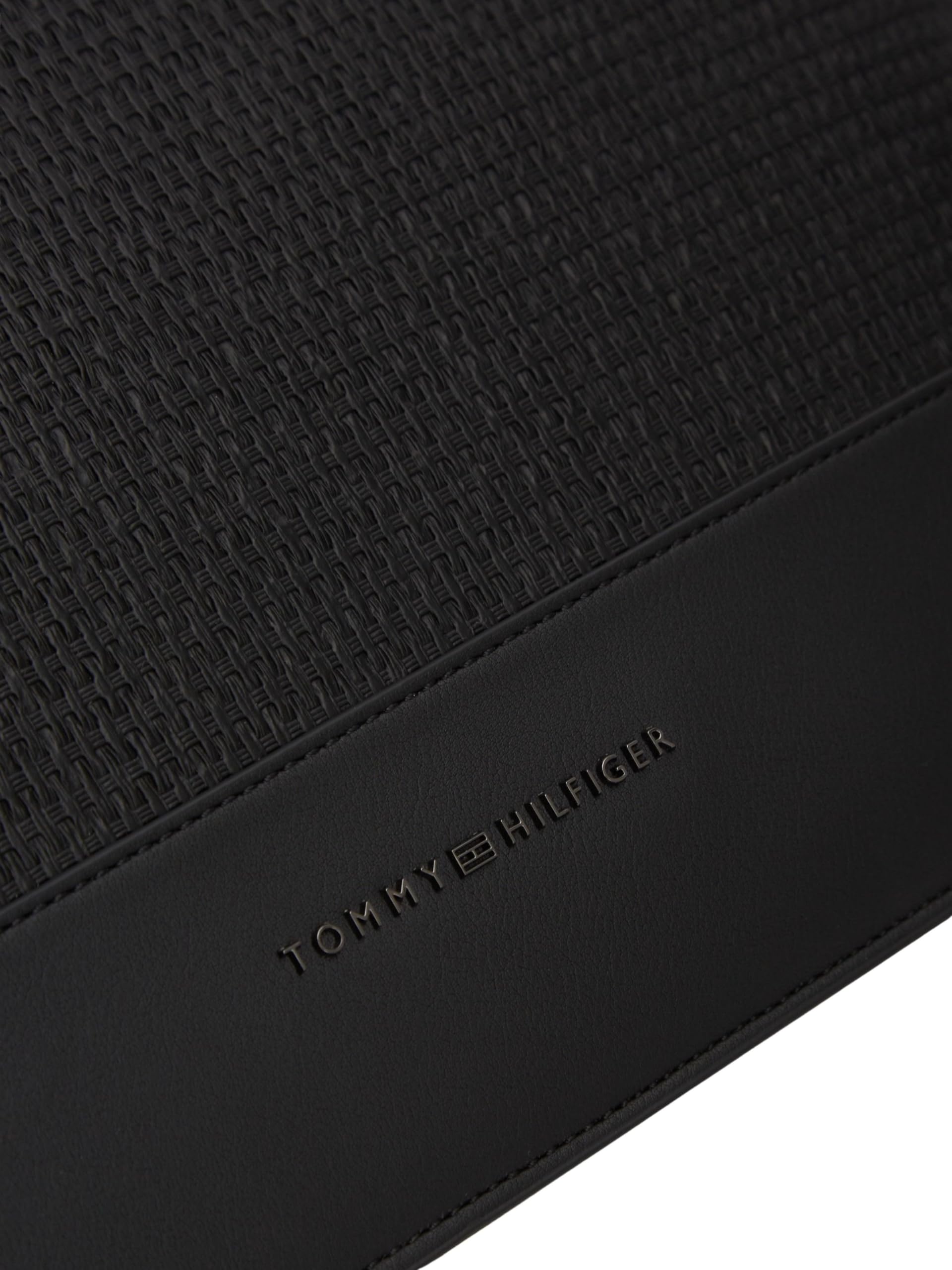 Tommy Hilfiger Pochette tissée Th AM0AM14145 pour homme, autres petits accessoires, noir (noir), taille unique