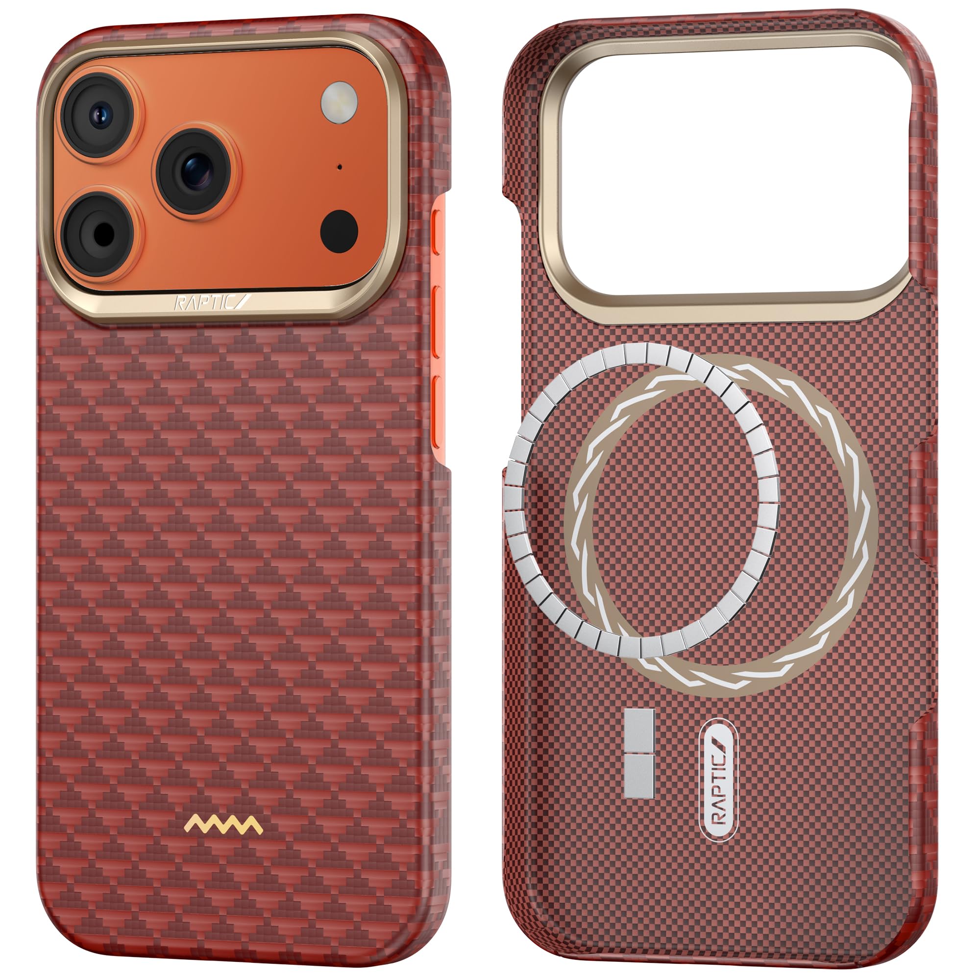 RAPTIC 2025 for iPhone 17 Pro Max 6.9 inch, Compatible with MagSafe, Non-Slip & Ultra Sli…