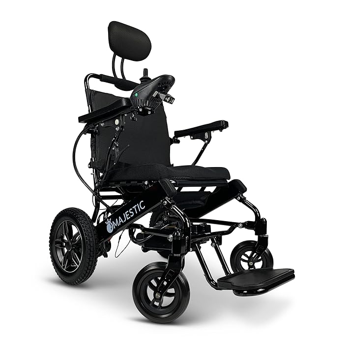Buy MAJESTIC BUVAN 2022 Model Fold & Travel Electric Wheelchair