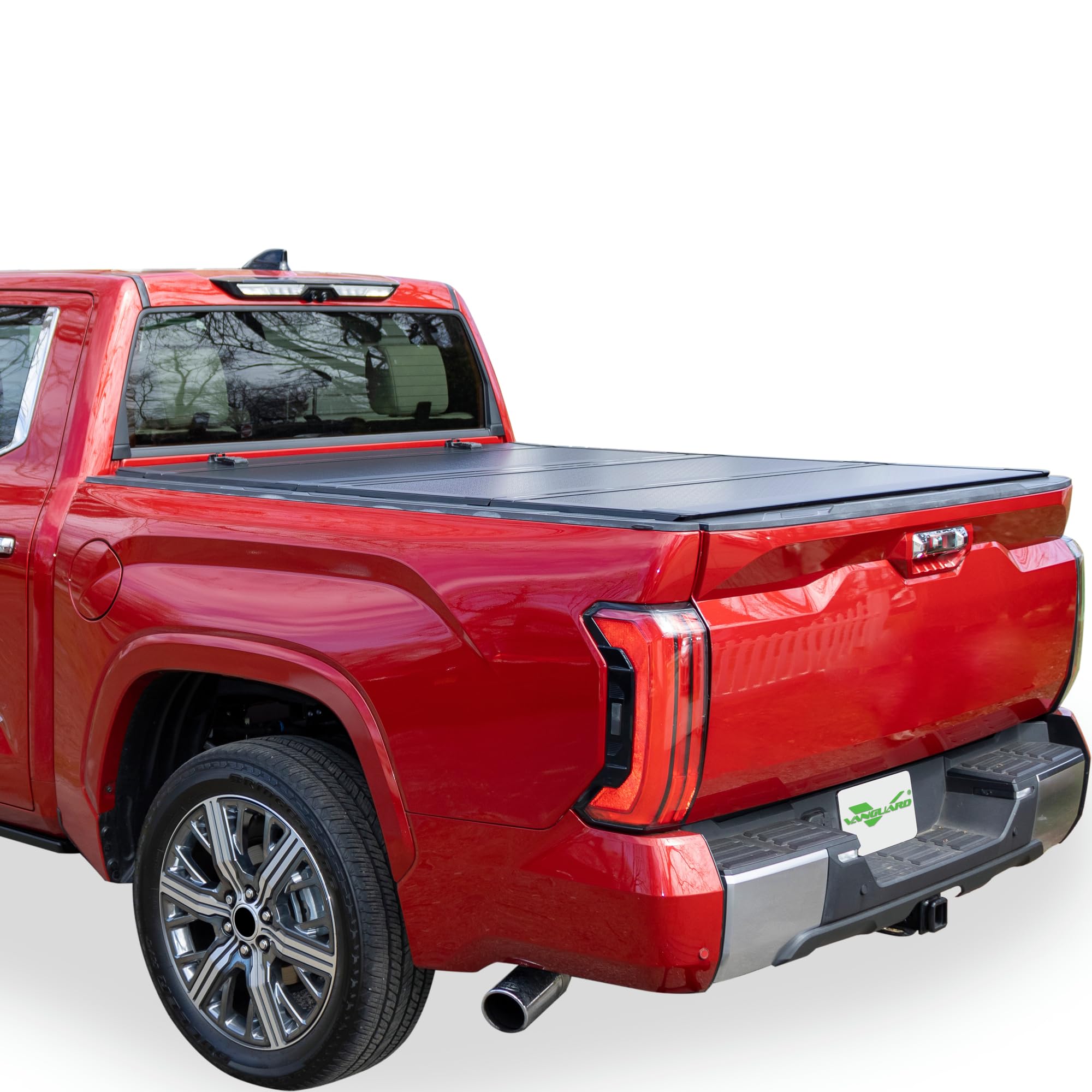 Vanguard Off-Road Low Profile Hard Folding Flip-Up Truck Bed Tonneau Cover VGLP-031 Fits 2020-2022 Jeep Gladiator 5' Bed (60.3")
