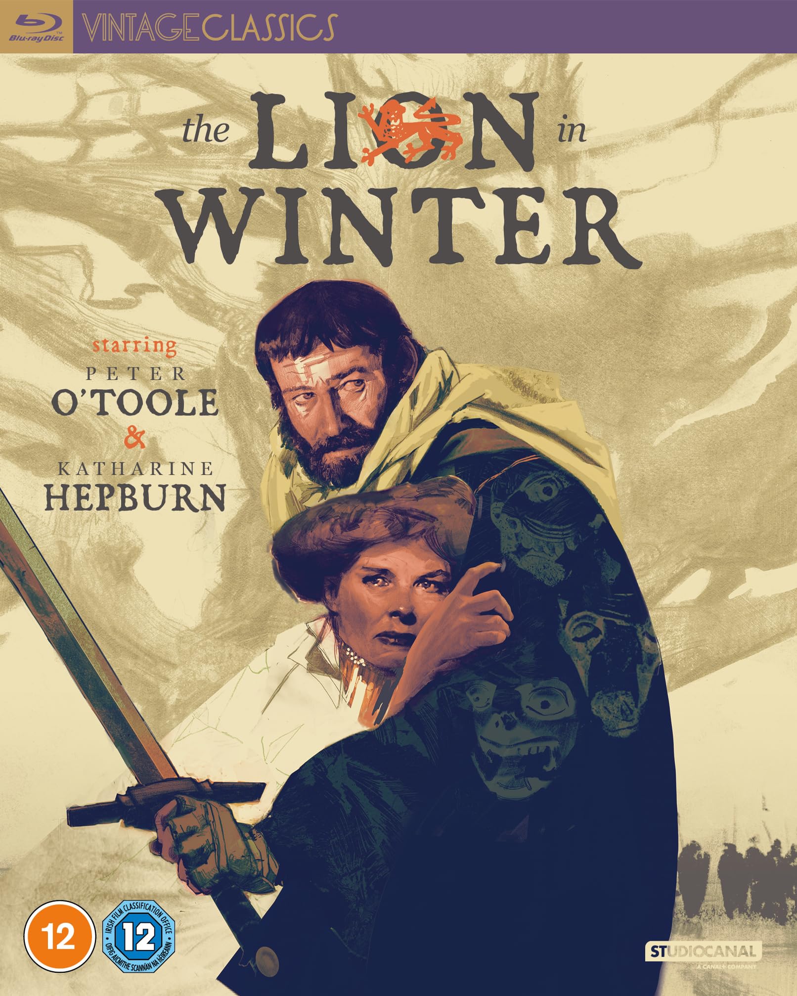 The Lion In Winter (Vintage Classics) [Blu-ray] [Region B]
