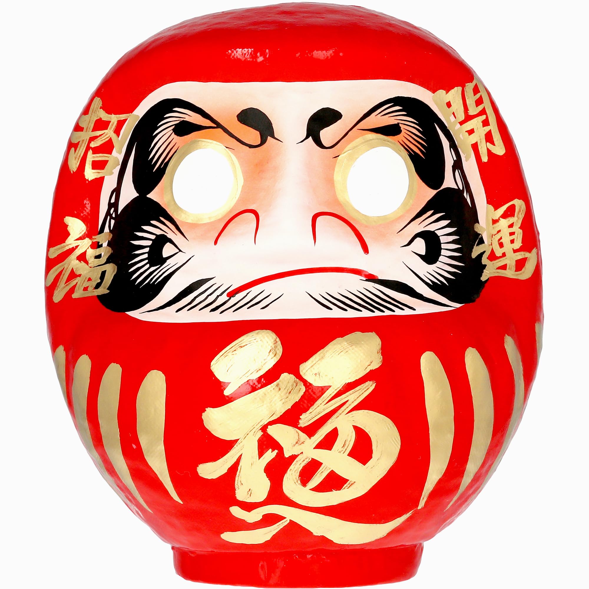Takasaki Daruma Lucky Box – Hand-Painted Red