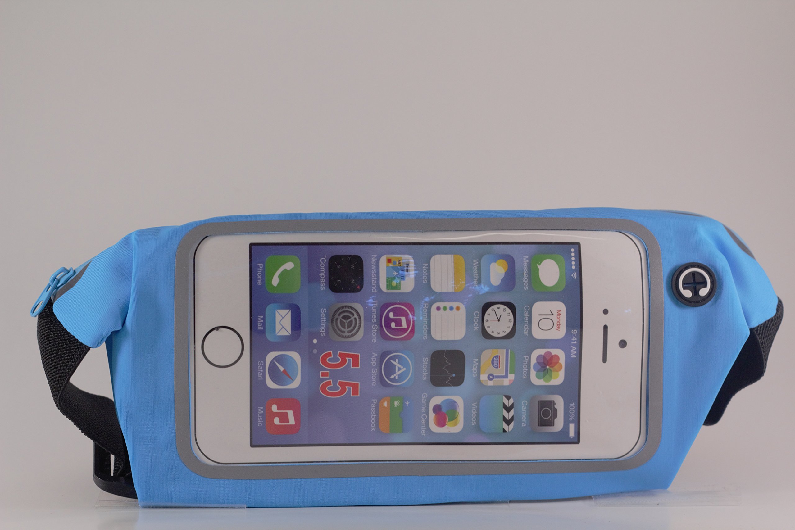 Cellphone Fanny packFanny Pack Cell Phone Holder Cell Phone Waistband Running Fanny Pack for iPhone 6, 6 Plus +, 5, 4, iPod Touch, Samsung Galaxy Phones, Note 4, 5, Edge, Universal Fit