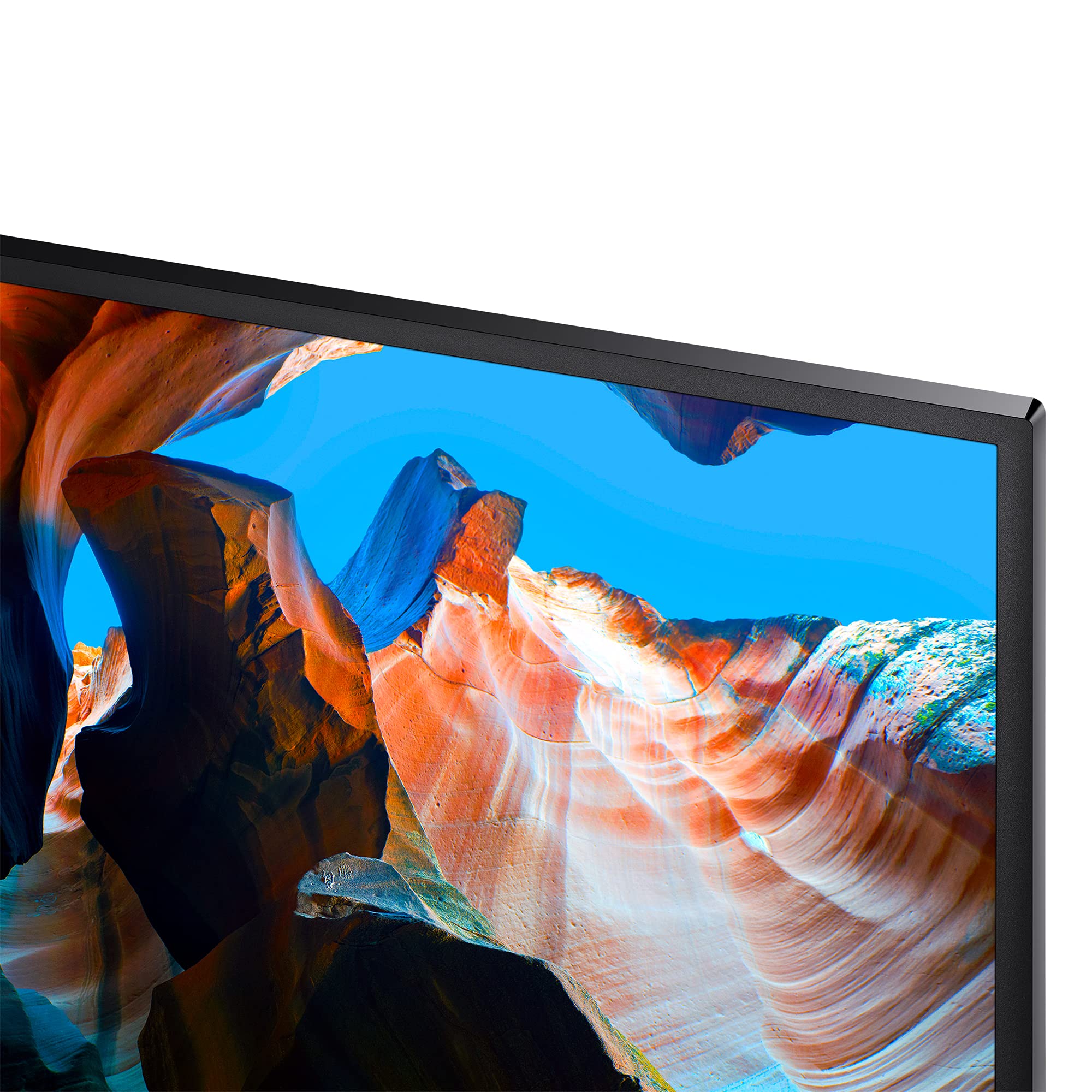 Samsung UHD Monitor U32J590UQP, 32 Zoll, VA-Panel, 4K UHD-Auflösung, AMD FreeSync, Reaktionszeit 4 ms, Bildwiederholrate 60 Hz, Dunkelblau-Grau