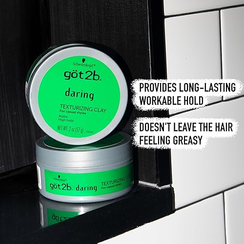 Miniatura 6 de Schwarzkopf Got 2B Daring - Arcilla texturizante de 2 onzas