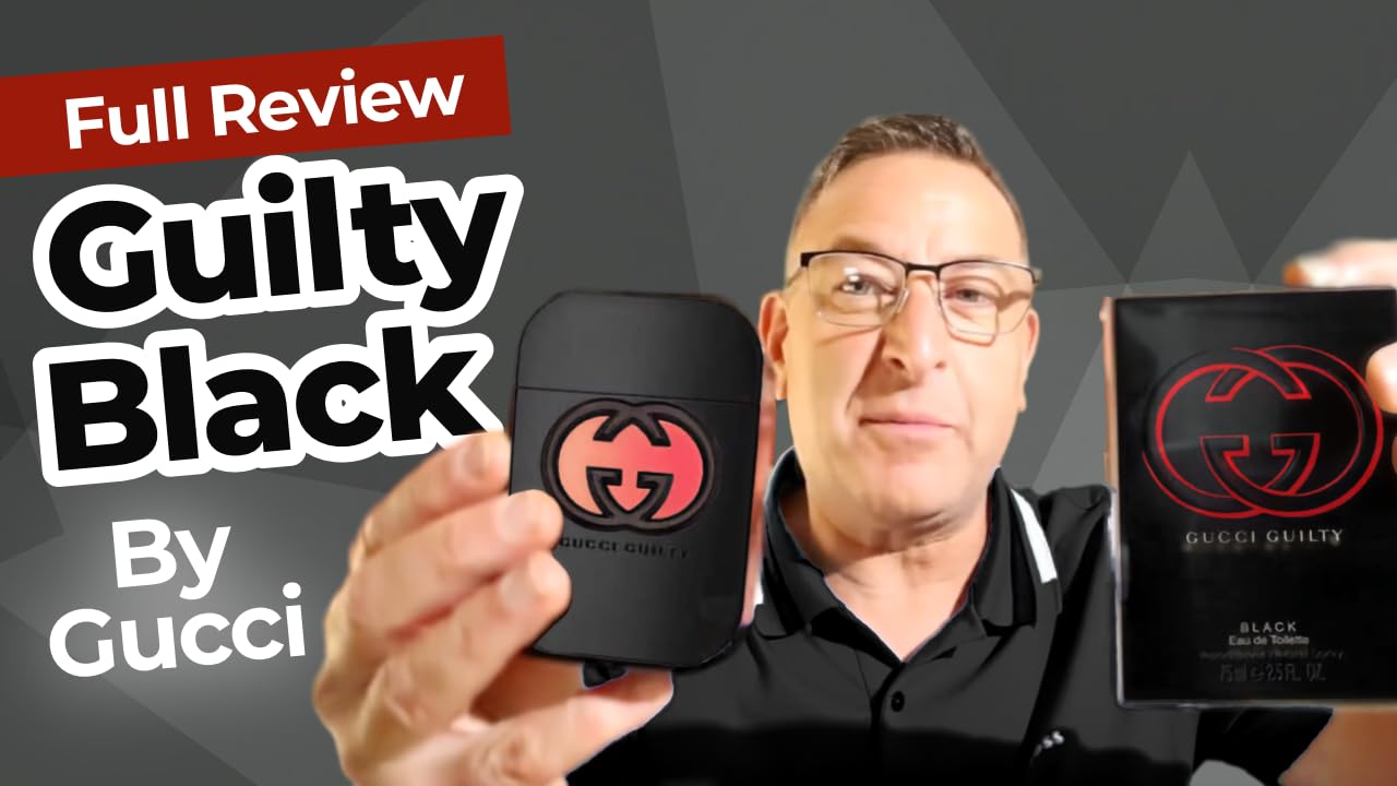 Watch GUCCI GUILTY BLACK PERFUME REVIEW Womens on Amazon Live