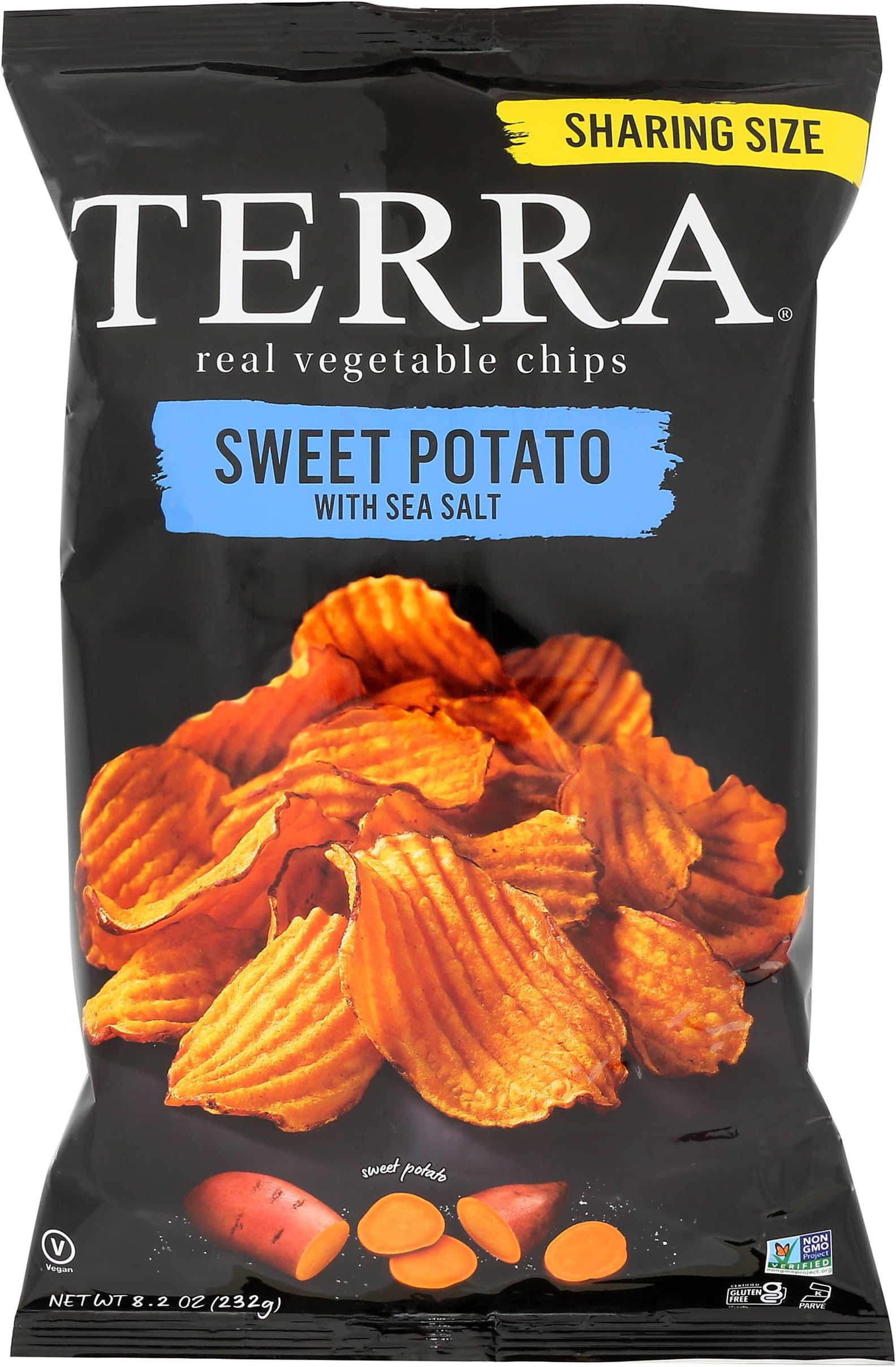 TERRA Sweet Potato Sea Salt Vegetable Chips, 8.2 OZ