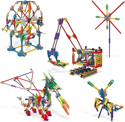 Miniatura 2 de KNEX Set Deluxe de 80 modelos con bolsa reutilizable - Kit de construcción STEM, juguete de construcción para niños, juego creativo, para niños a