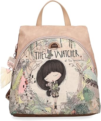 Anekke | Mochila Estampada The Watcher | Moderno, Casual y a la Moda |  Accesorios y Complementos Originales para Mujer | Tamaño Ideal para Pasear.  : Amazon.es: Oficina y papelería
