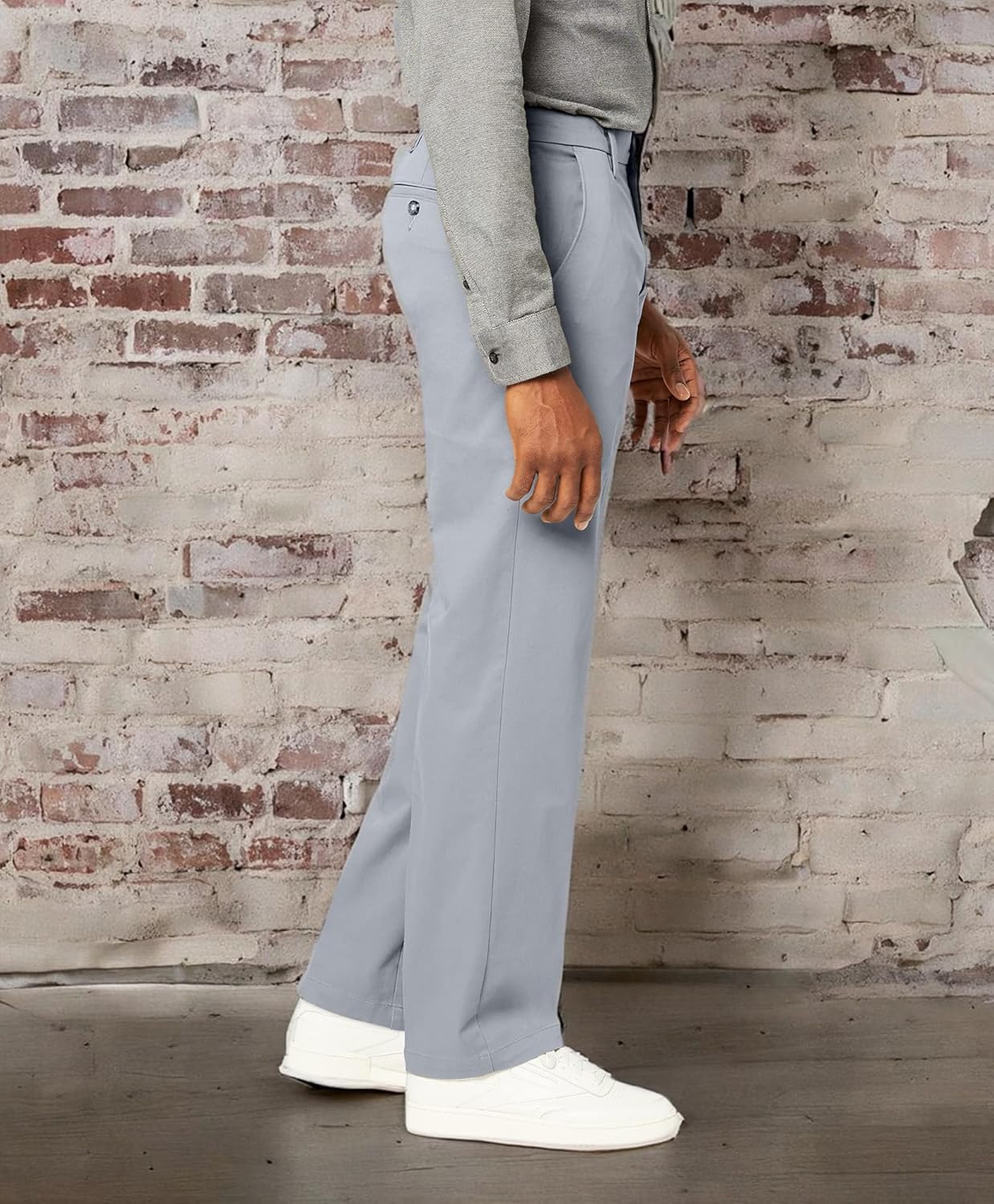 Dockers Men's Classic Fit Workday Khaki Smart 360 FLEX Pants (Standard and Big & Tall) - Image 4