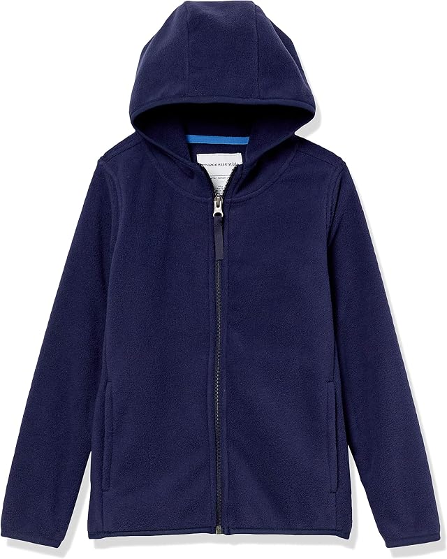 Amazon Essentials campera con capucha y forro polar con cremallera completa para niños y niños pequeños