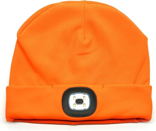 Lightweight Rechargeable LED Hat 