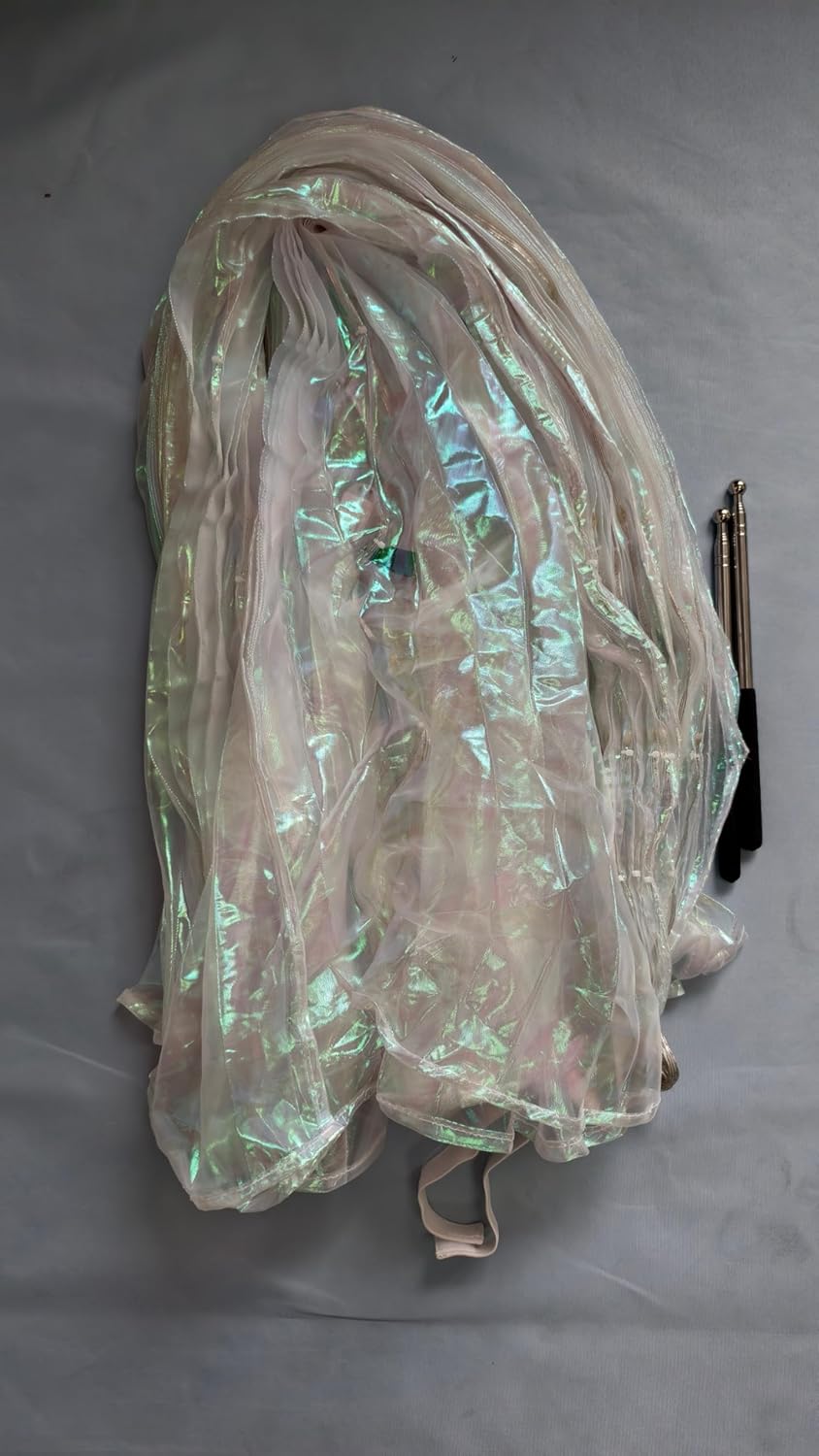 SHINYOU LED Isis Wings Glow Light Up Belly Dance Costumes with Sticks Performance Clothing Carnival Halloween - Image 9