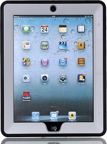 Miniatura 10 de AICase - Funda para iPad 2, iPad 3, iPad 4, funda AICase Kickstand a prueba de golpes, resistente a los impactos, resistente, híbrida de tres capas,