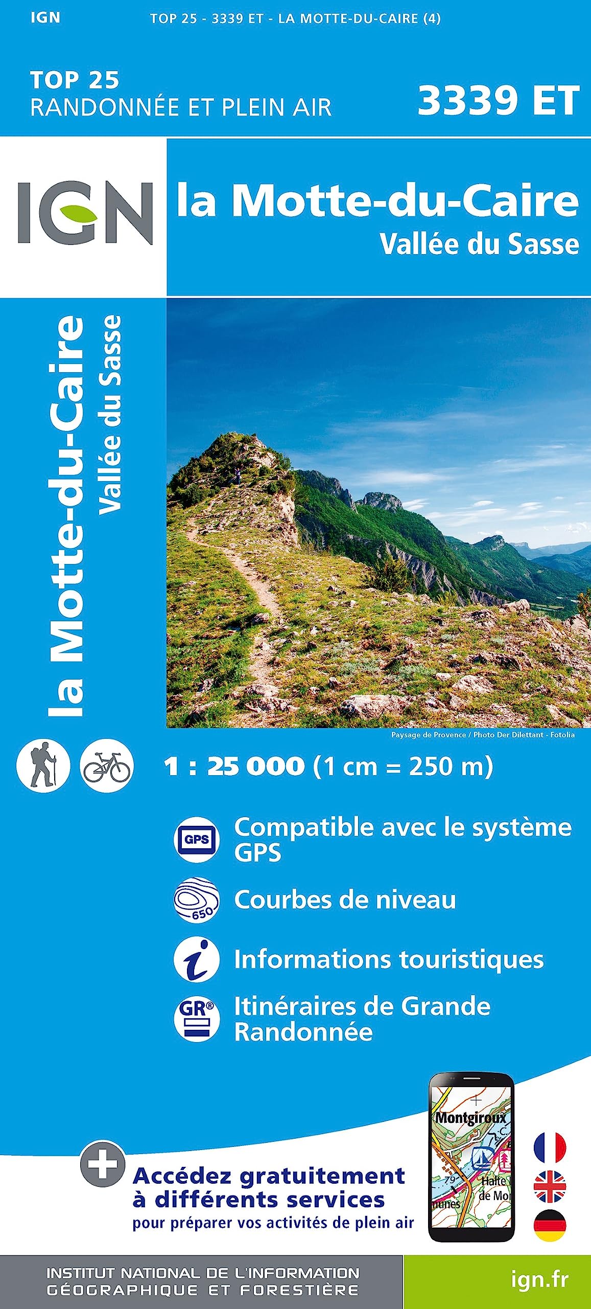 La Motte-du-Caire / Vallée du Sasse: 3339ET (TOP 25)