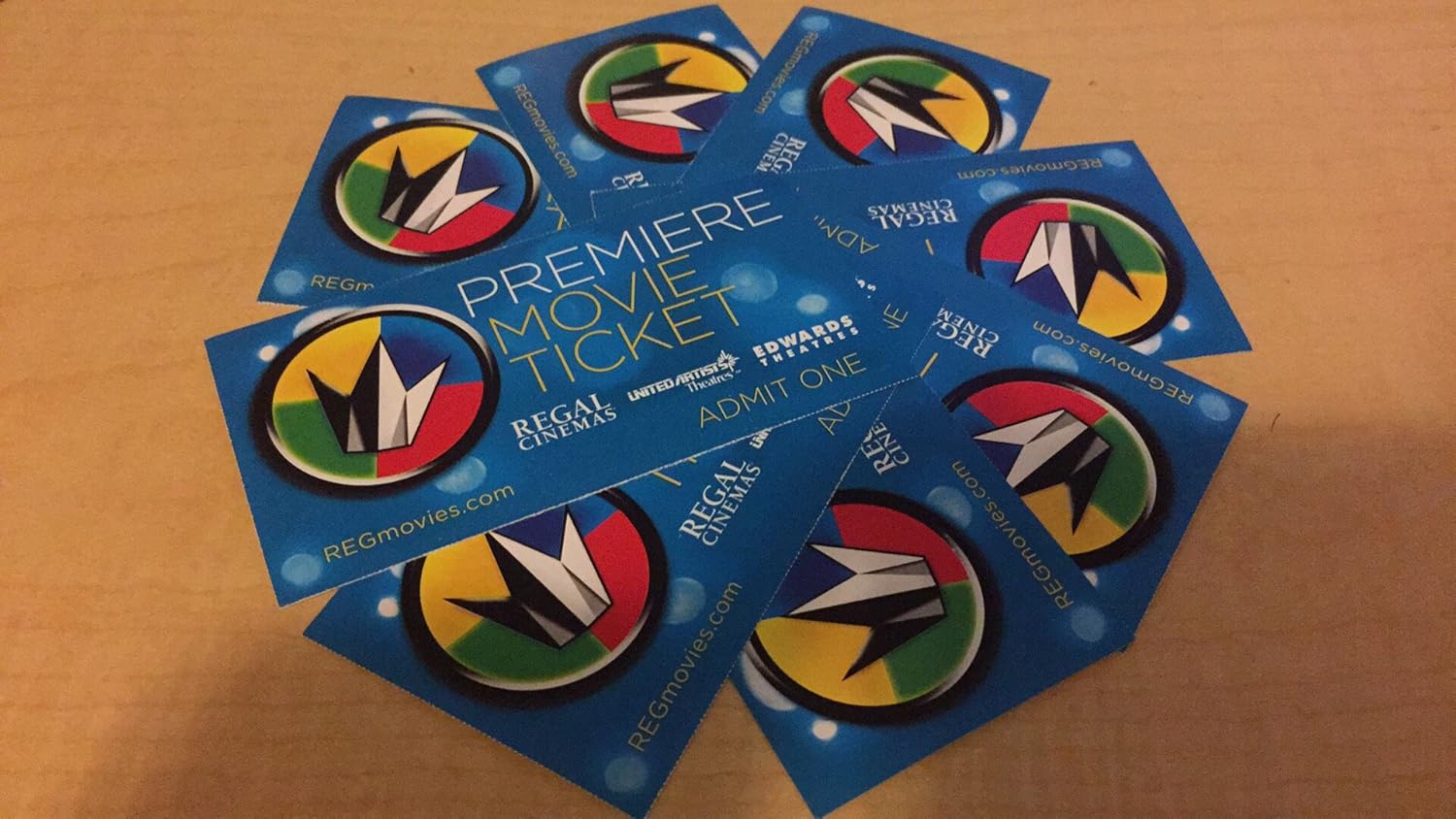 10 Regal Entertainment Group Premiere Movie Tickets