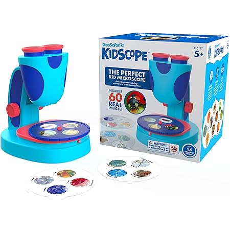 Amazon.com: NATIONAL GEOGRAPHIC Microscope for Kids - Science Kit with ...