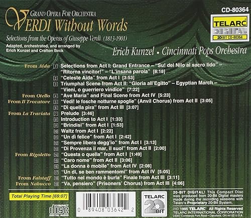 Vista 2 de Verdi Without Words